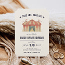 Recherche de vintage de cirque invitations Aquarelle