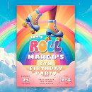 Recherche de roller disco invitations Jeune fille