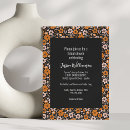 Recherche de floral halloween invitations Élégant