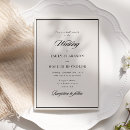 Recherche de noir et ivoire invitations Pour tous
