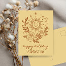 Recherche de boho anniversaire cartes Lune