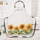 Recherche de tournesols tabliers Mère
