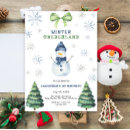 Recherche de snowman invitations Aquarelle