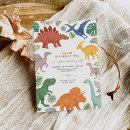 Recherche de dinosaur party invitations Moderne
