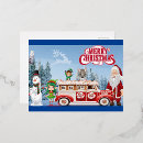 Recherche de noël mignon cartes postales Bonhomme de neige
