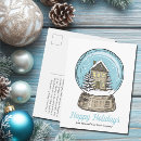 Recherche de boules noël cartes postales Mignon