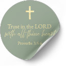 Recherche de proverbes 3 autocollants Verset biblique