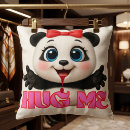 Recherche de pandas mignons coussins Toute personne