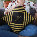 Recherche de lignes noires coussins Pour tous