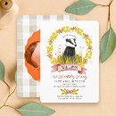Recherche de blaireau invitations Pour enfants