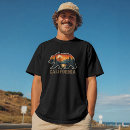 Recherche de ours de la californie tshirts Rétro
