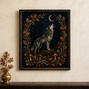 Recherche de loup de forêt posters Pour elle
