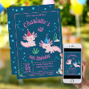 Recherche de axolotl invitations Kawaii