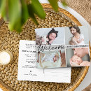 Recherche de bienvenue bébé cartes postales Moderne