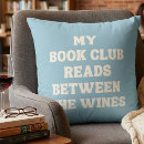 Recherche de club de lecture coussins Livre