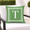 Recherche de vert et blanc coussins Famille
