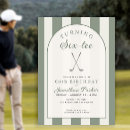 Recherche de golf anniversaire invitations Fête