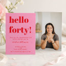 Recherche de photo 40 ans invitations Pour elle