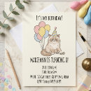 Recherche de drôle chat invitations Pour enfants