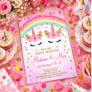 Recherche de de licorne invitations Pour enfants