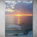 Recherche de coucher du soleil puzzles Océan