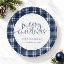 Recherche de tartan assiettes en papier Invités