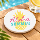 Recherche de aloha dessous de verres Tropical