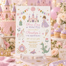Recherche de princesse de conte de fées invitations Jeune fille