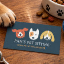 Recherche de visage de chien cartes visite Mignon