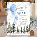 Recherche de flocon de neige bleu invitations Pour enfants