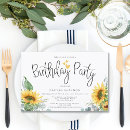 Recherche de tournesols jaunes invitations Fleurs