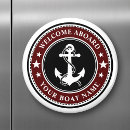 Recherche de rouge et blanc magnets Nautique