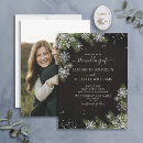 Recherche de de flocon de neige mariage invitations Rustique