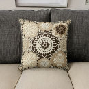 Recherche de de jet mandala coussins Élégant