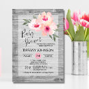 Recherche de rose et gris invitations Rustique