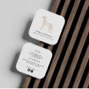 Recherche de chien de great dane cartes visite Animal de compagnie