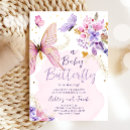 Recherche de purple floral baby shower invitations Fleurs