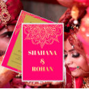 Recherche de henné mariage invitations Bollywood