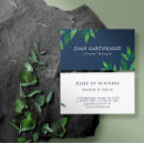 Recherche de bleu marine blanc cartes visite Élégant