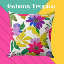 Recherche de flores coussins Coloré