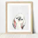 Recherche de bunny chambre enfant posters Aquarelle