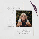 Recherche de mémorial invitations Célébration de la vie