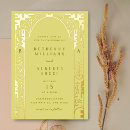 Recherche de black and gold foil invitations Elegant