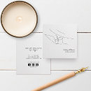 Recherche de modèle styliste mode cartes visite Industrie de la mode