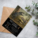 Recherche de tyrannosaurus rex anniversaire invitations Parti