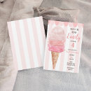 Recherche de crème glacée invitations Fête douce