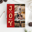 Recherche de joie au monde vœux cartes Famille