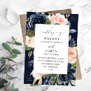 Recherche de rose bleu marine mariage invitations Chic