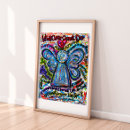 Recherche de ange coloré posters Anges