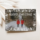 Recherche de modern trendy christmas vœux cartes Pour eux